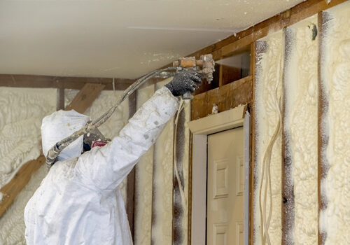 spray foam from one insulation